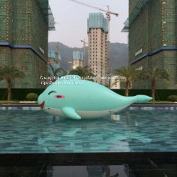 Floating Inflatable Shark, Inflatable Dolphin, Inflatable Whale, Inflatable Duck Model，Inflatable Cartoon Model，Inflatable Water-borne Duck photo-2
