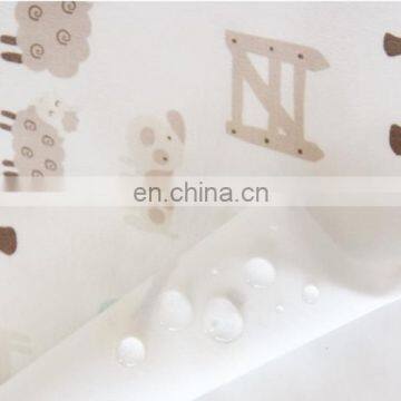 Hypoallergenic Cute Laminated Printed Waterproof Cotton Fabric photo-2