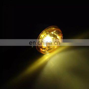 Stugis Motorcycle LED Turn Signal Indicators Light Amber Blinker For Indian Scout Sixty BOBBER 14-19