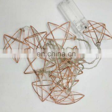 Top Sale LED Metal Christmas Star String Lights photo-6