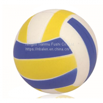 High Quality 6.3CM PU foam volleyball PU stress volleyball