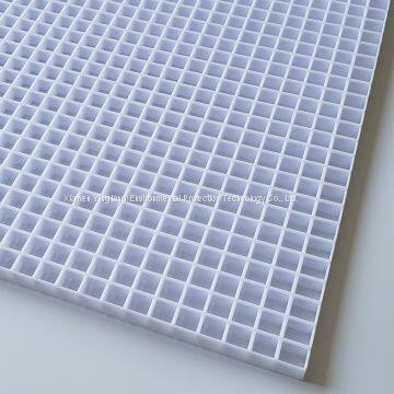 Plastic Eggcrate Grille Core Panel White YL13B YL13W China XIAEMEN YINGLANG EGG CRATE photo-4