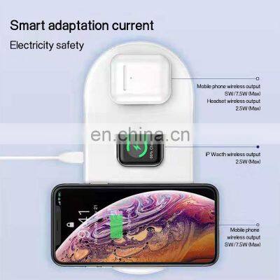 Wireless Car Charger Magnetic Original Watch Charging for Apple Holder 3 in 1 Universal Fast Charger Wireless Mobile Phone photo-2