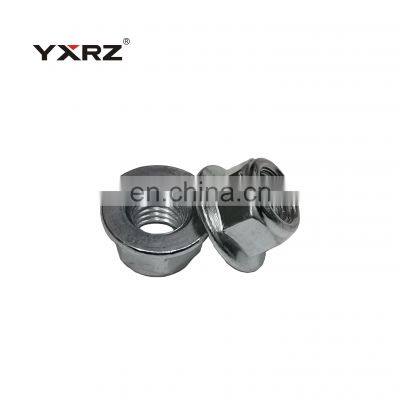 Hot dip galvanized stainless steel metal fastener DIN934  clinching hex M12 self locking nut