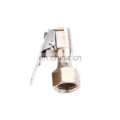 Tire Valve Inflator Chuck Pure Copper Type Mouth Pneumatic Pump Adapter
