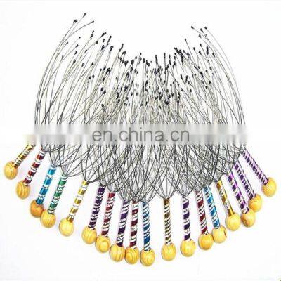 Pressure Relaxing Scalp Massager Advanced Handheld 20 Claw Stainless Steel Sensitive Head Massager