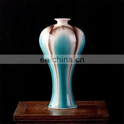 Decorative Antique Style Enamel Color Glazed Porcelain Ceramic Vase