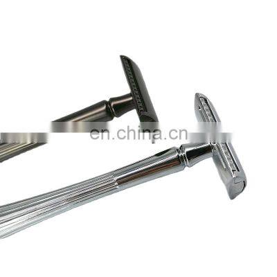 Shaving Razor Supplier Custom Premium Metal Stainless Steel Double Edge Sadety Razor