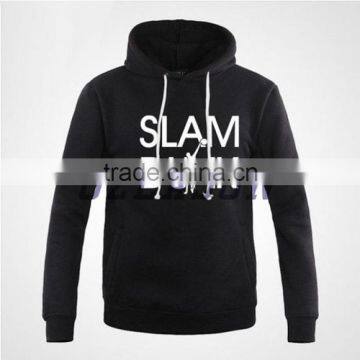 Hot Sale OEM Design Black Gym Short Sleeve Hoodie for Team photo-4