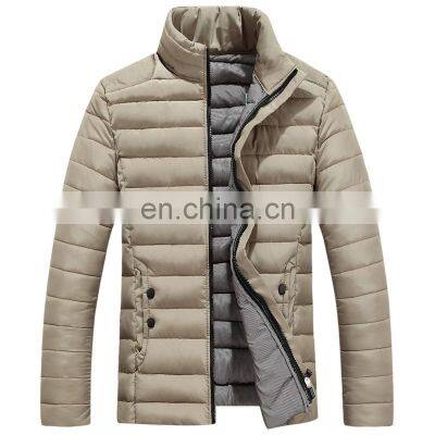 Wholesale New Warm Men's Black Foam Jacket Men's Zipper Warm Air Cotton Clothing photo-5