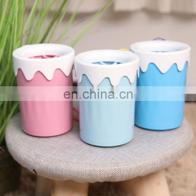 360 Degrees Dog Cat Paw Washer Cleaning Pet Foot Clean Brush Claw Care Durable Soft Silicone Pet Foot Washing Cleaning Cup