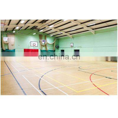 Prefabricated Steel Frame Construction Basketball Playing Hall Building