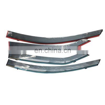 Rain Shield Guard Car Wind Deflector Visor Stainless steel Sun  Door Visor Window Visor For Hyundai Reina 2017-2019