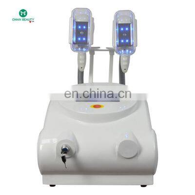 2021 New technology portable cyro fat freezing vacuum cavitation fat cooling weight loss beauty machine with double handles