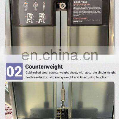 Abdominal Strength Equipment Machine Matte Black Belly Abdominal Machine for Fitness Gym photo-3