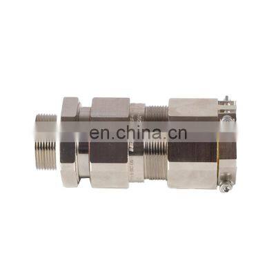 Direct Factory Flameproof Double Locking Single Sealing Stuffing EMC Cable Connector Gland Manufacturer photo-2