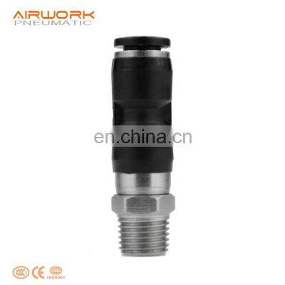 NRC Manufacturer Directory Pneumatic Straight Male Rotary Push Air Fittings10mm photo-3