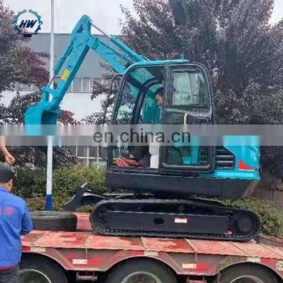 HENGWANG HW40 4 ton demolition hammer optional bagger crawler ce mini small household excavator