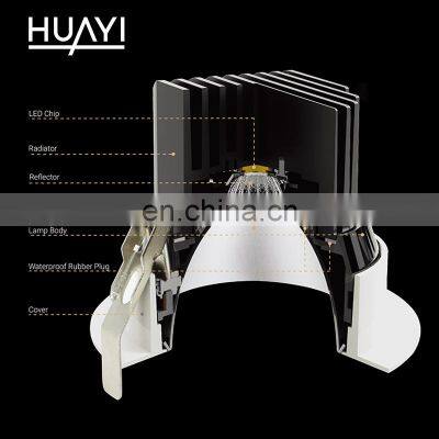 HUAYI High Brightness Aluminum 25w Indoor Commercial Ceiling Office Hotel Recessed LED Downlight photo-4