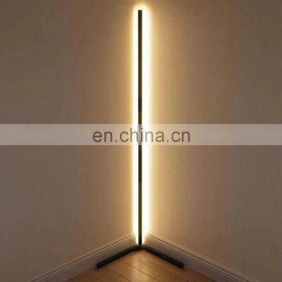 Fixtures LED Minimal Lamp Corner Floor lamp for Living Room Bedroom Studio Standing Light