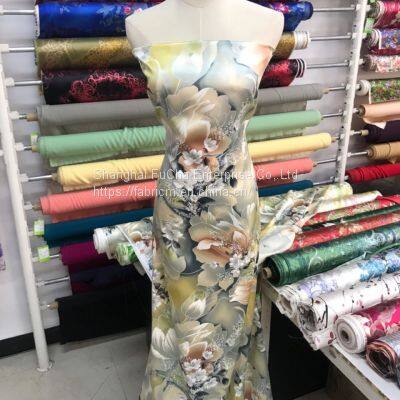 Colorful Dooding Poplin China Wide Digital Printing Cotton Fabric