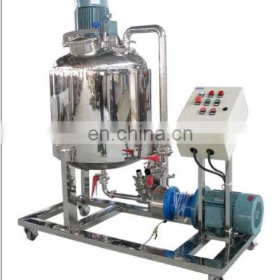 high shear mixer tank with Homogenizer pump