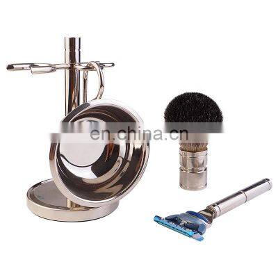 2020 TOP Design Brush Set Wholesale Shaving Brushes With Bowl photo-3