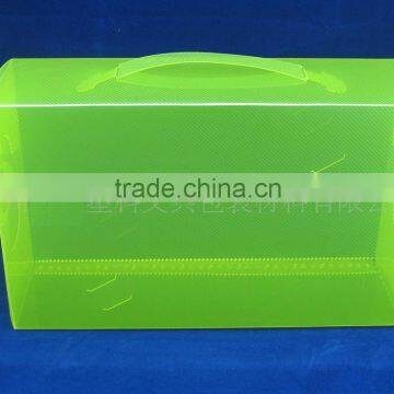 Top quality waterproof clear PP plastic shoe packaging box