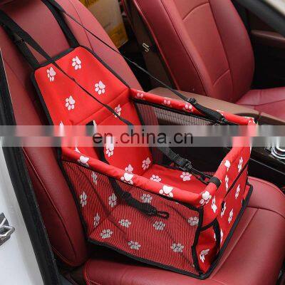 Travel Dog Car Seat Cover Folding Hammock Pet Carriers Bag Carrying For Cats Dogs Transportin Pet Carrier Seat photo-4