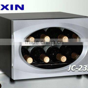 FUXIN:JC-23AL.Electric beverage coolers with 8Bottles/Peltier wine cooler/Under counter fridge