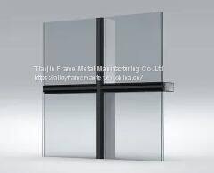 Hidden Frame Curtain Wall