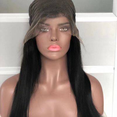 2024 Natural Color HD Lace Full Frontal Wig 180% photo-2