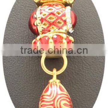 enamel DIY faberge egg bead charm pendant