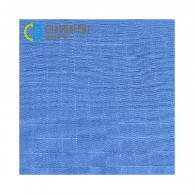 Stretchy Plaid 47%Nylon+48%Cotton+5%Sp 220gsm Woven Canvas Fabric for Workwear photo-5