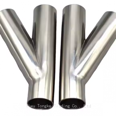 90 Degree Titanium Exhaust Pipe Fittings 5 Pcs Seamless Mandrel Bends With Welded LH-LAP Joint 5pcs Titanium Elbow photo-3