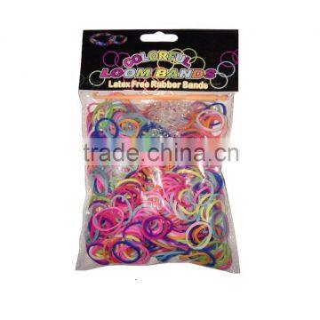 NEW Fashion DIY Silicone Color Loom Bands for Bracelets