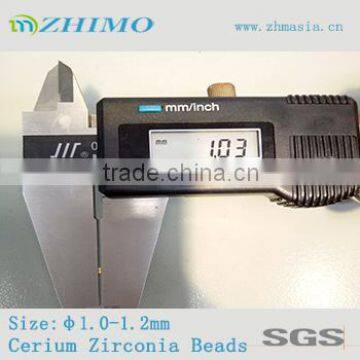 Ceramic ball/Zirconia bead structural ceramics use dia 1.0mm sintered CeO2