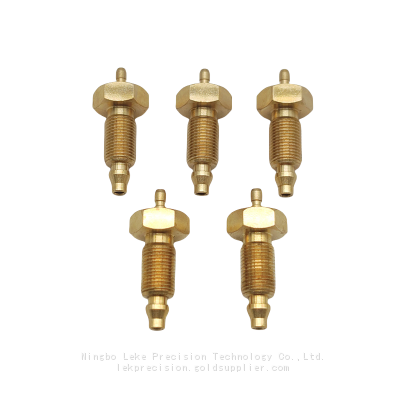 Copper Nozzle Copper Bushing Composite CNC Lathe Machining Stainless Steel Parts Fastener Processing photo-3