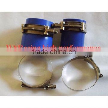 Stainless steel T-bolt clamp for aluminum pipe &silicone hose