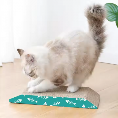MEOW LOVE Cat Scraper Board Side Cat Scraper Pad After Cat Scraper Design Triangle