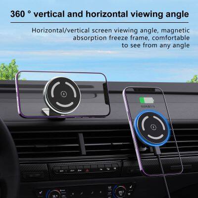 Magsafe Wireless Charger 15W Fast Charger Phone Holder photo-3