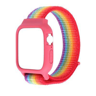 Nylon Wristbands for IWatch Band 38/40mm 42/44mm,Woven Nylon Sport Loop Replacement Strap for IWatch 49mm