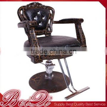 European classical style vintage salon furniture beauty salon equipment old style barber chair antique salon chair