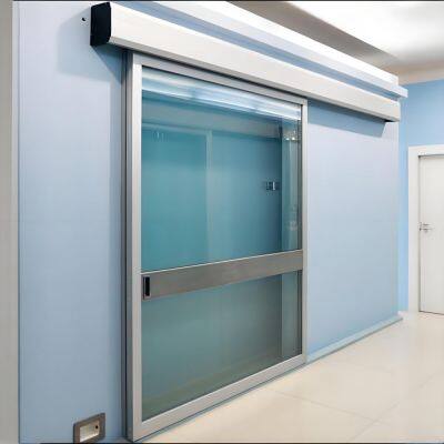 MBS-YT07 Automatic Hermetic Sliding Airtight Glass Door for Hospital Room Use