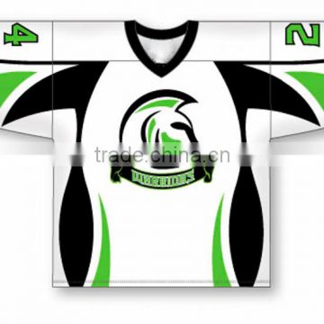 2015 polyester cheap custom team hockey jerseys