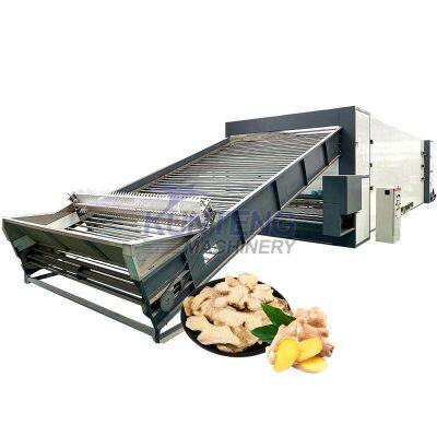 Electric Vegetable Drier Cassava Dryer Ginger Drying and Processing Machine