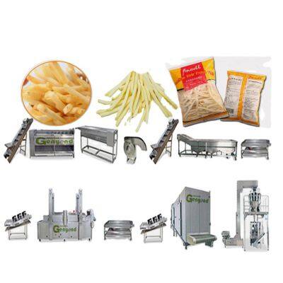 French Frise Machines with Core Components PLC Gear Pump Engine Motor Bearing