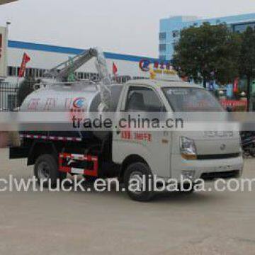 Dongfeng 4x2 new fecal suction truck,3m3 fecal suction truck