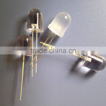 Day white 10mm round dip power led Lamp