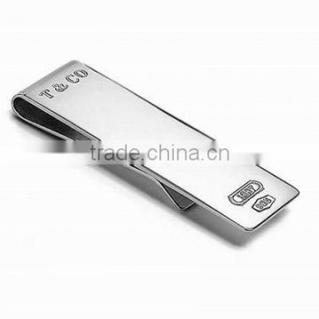 Newly high quality cheap FACTORY custom logo metal money clip